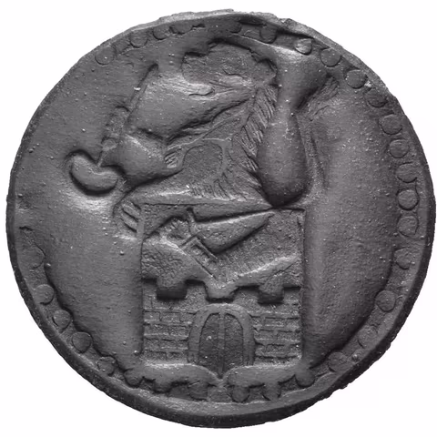 AE Známka b.l. (1796?) - Tržní (celní) jednostranná známka. Zn 26 mm,