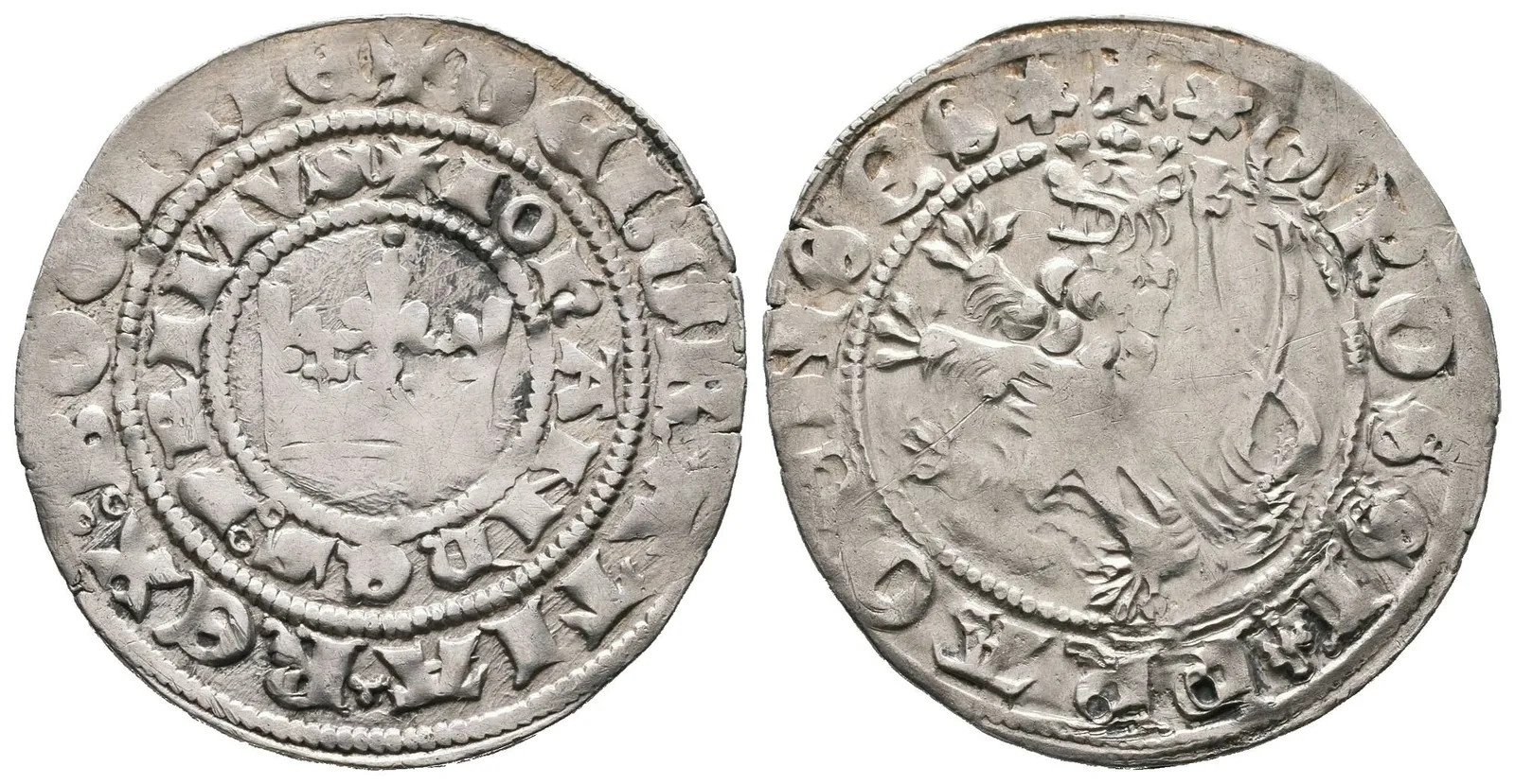 Jan Lucemburský, Pražský groš, Castelin 36