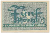 Německo - NSR, 5 Pfennig (1948), Ros.250a