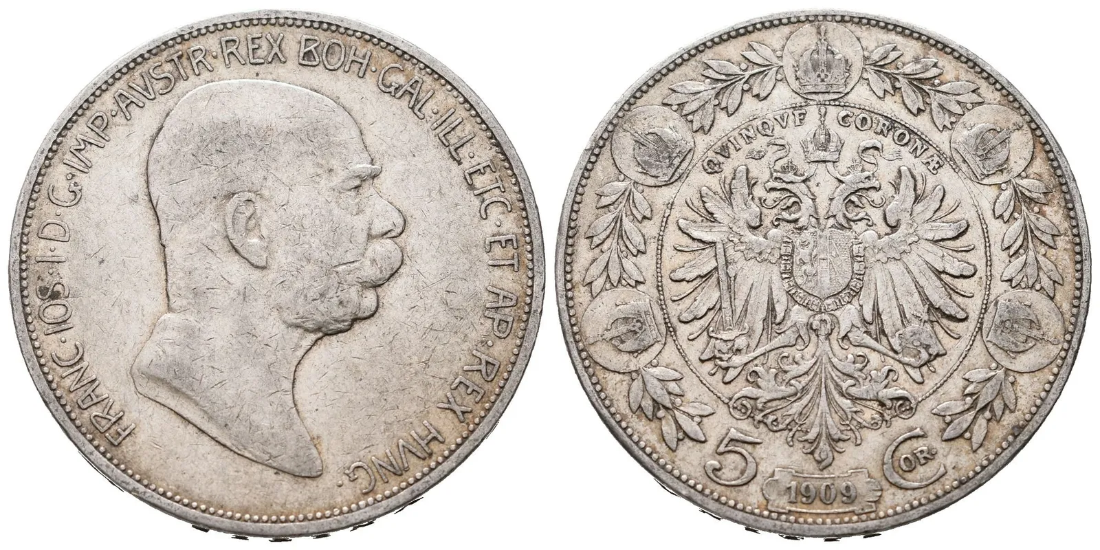 5 Koruna 1909