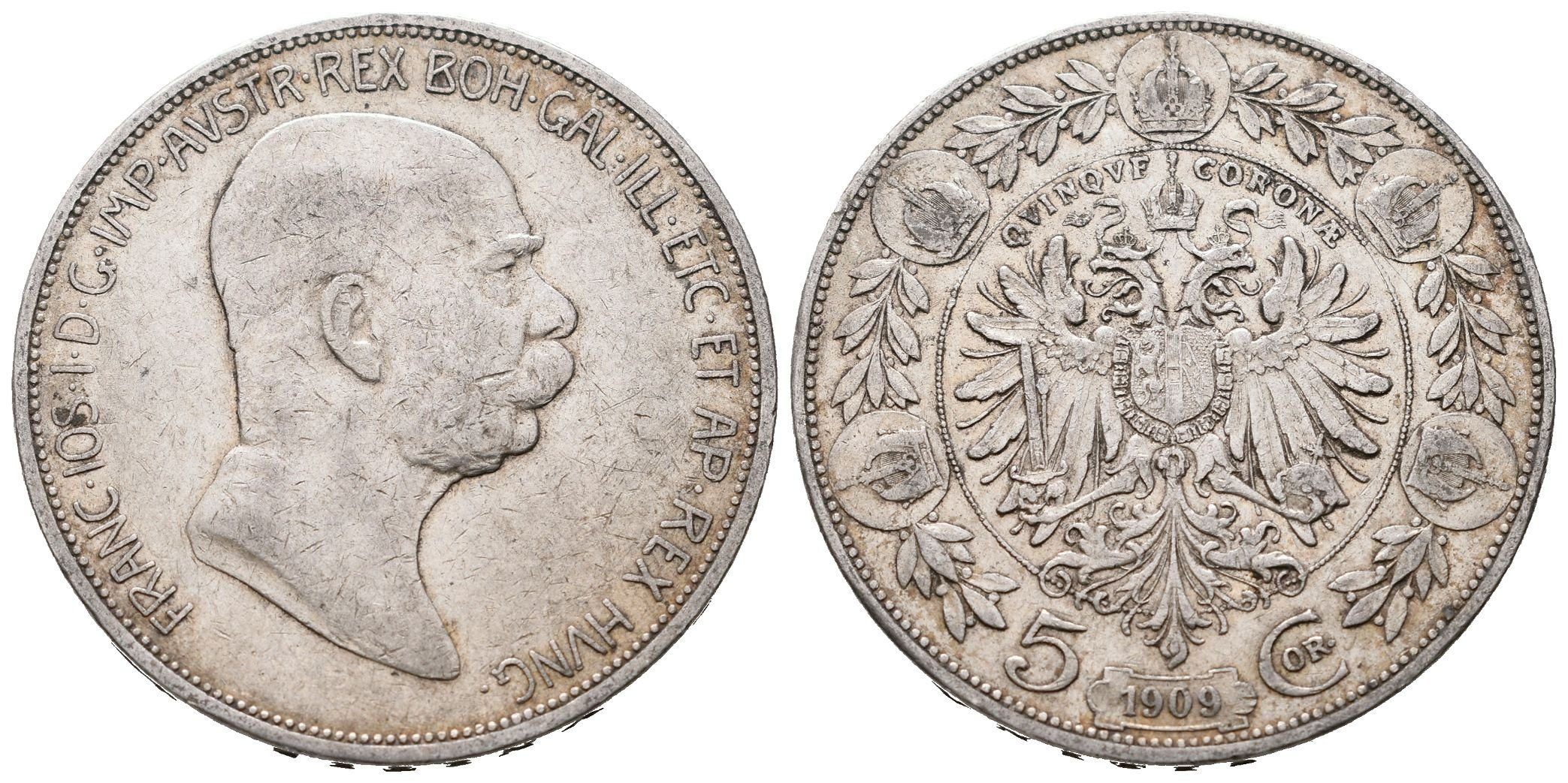 5 Koruna 1909