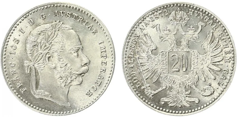 Rakouská a spolková měna, 1857 - 1892 — 1
