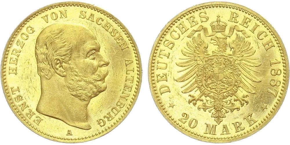 Sasko - Altenburg, Ernst, 1893 - 1908 — 1