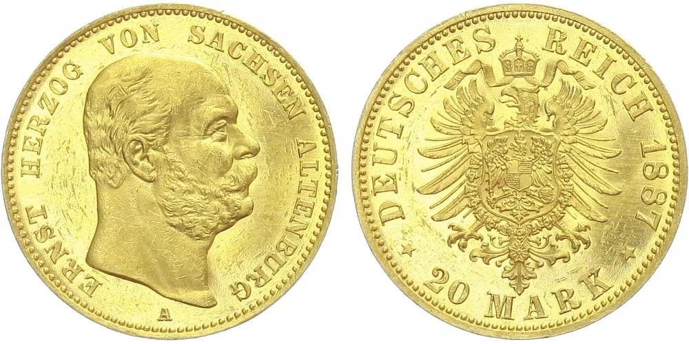 Sasko - Altenburg, Ernst, 1893 - 1908 — 1