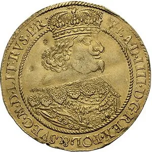 Polsko - Gdaňsk, Vladislav IV., 1633 - 1648 — 1