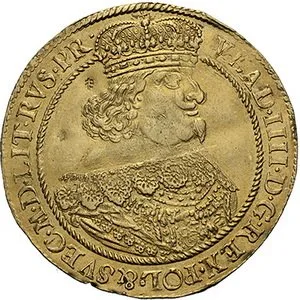 Polsko - Gdaňsk, Vladislav IV., 1633 - 1648 — 1