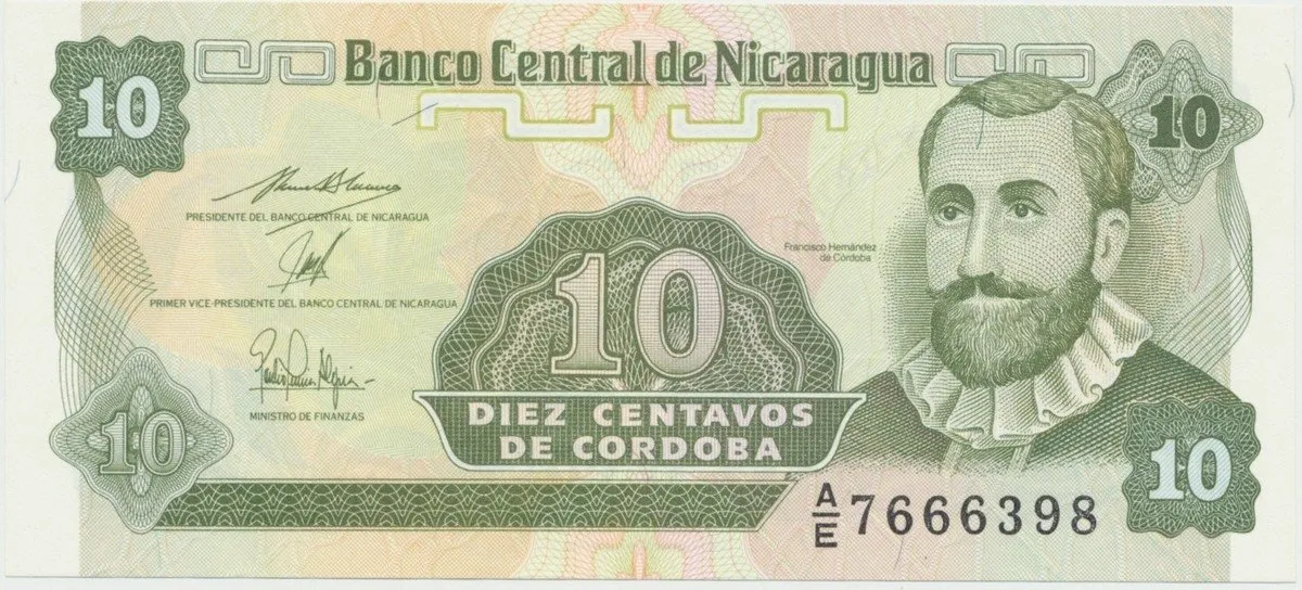 Nikaragua, 10 Centavos (1991), P.169