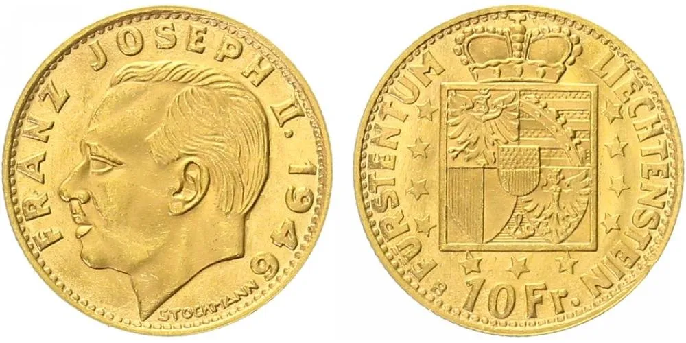 Liechtenstein, Franz Josef II., 1938 - 1990 — 1