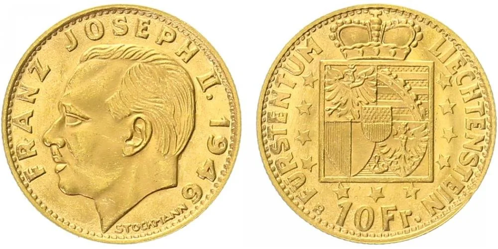 Liechtenstein, Franz Josef II., 1938 - 1990 — 1