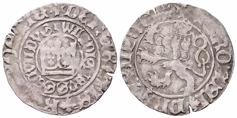 Vladislav II. Jagellonský, Pražský groš, Hásková XIII.e/6