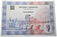 AR Medaile b.l. (2013) - Karel Valdauf- 100. výročí narození - fotografie 2