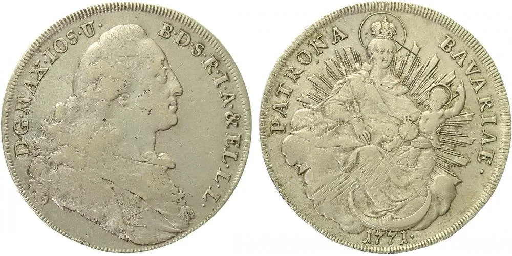 Bavorsko, Maximilian III. Josef, 1745 - 1777 — 1