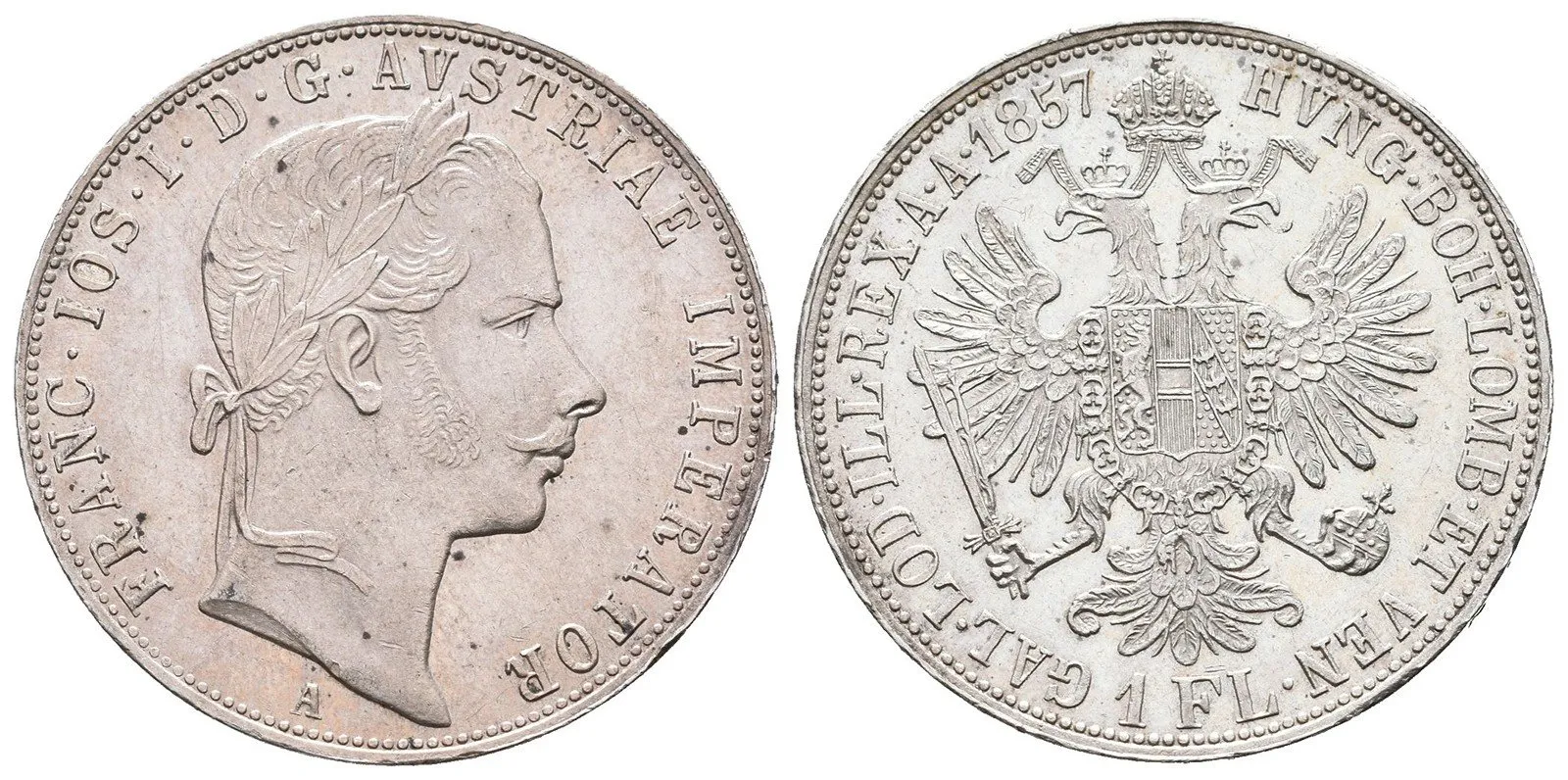 Rakouská a spolková měna, 1857 - 1892 — 1