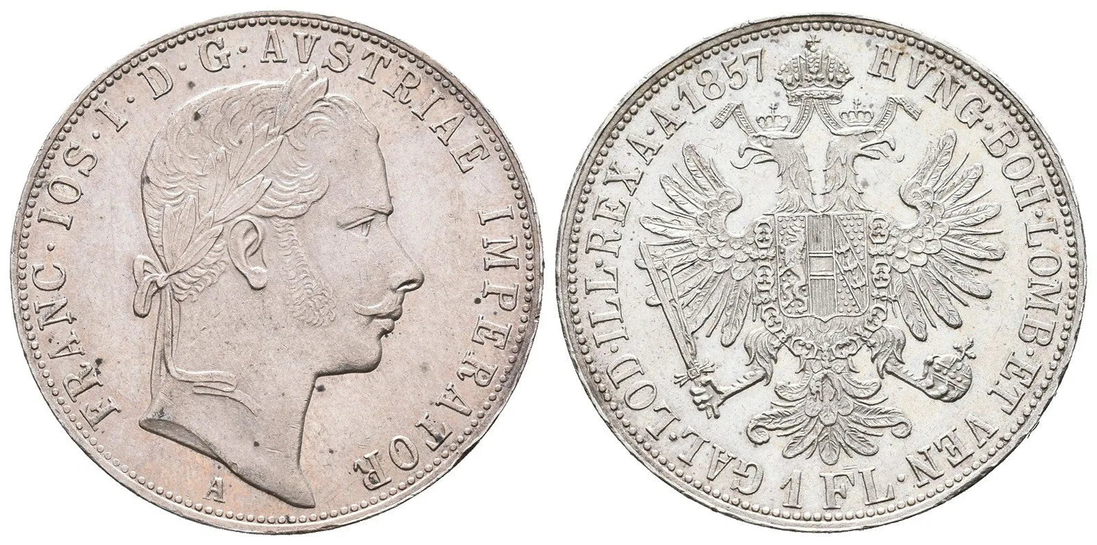 Rakouská a spolková měna, 1857 - 1892 — 1