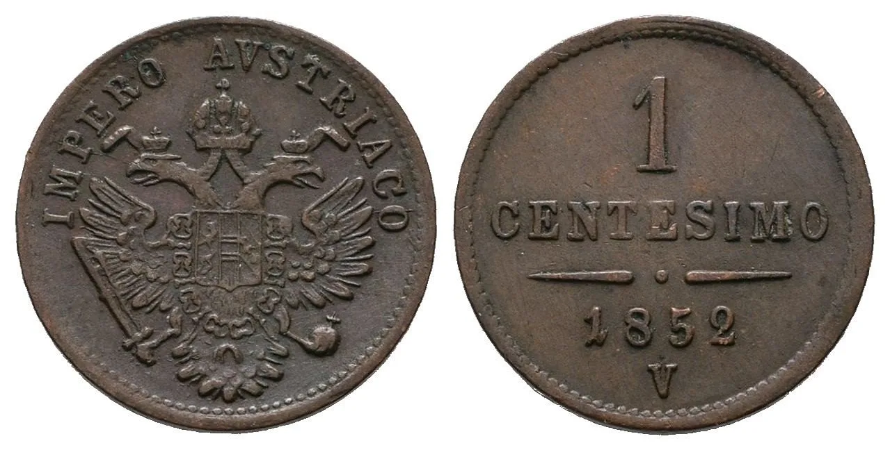 Konvenční měna, 1848 - 1857 — 1
