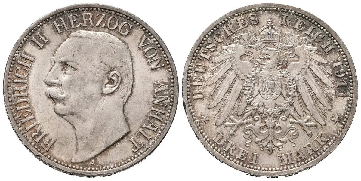 Anhalt, Friedrich II., 1904 - 1918 — 1