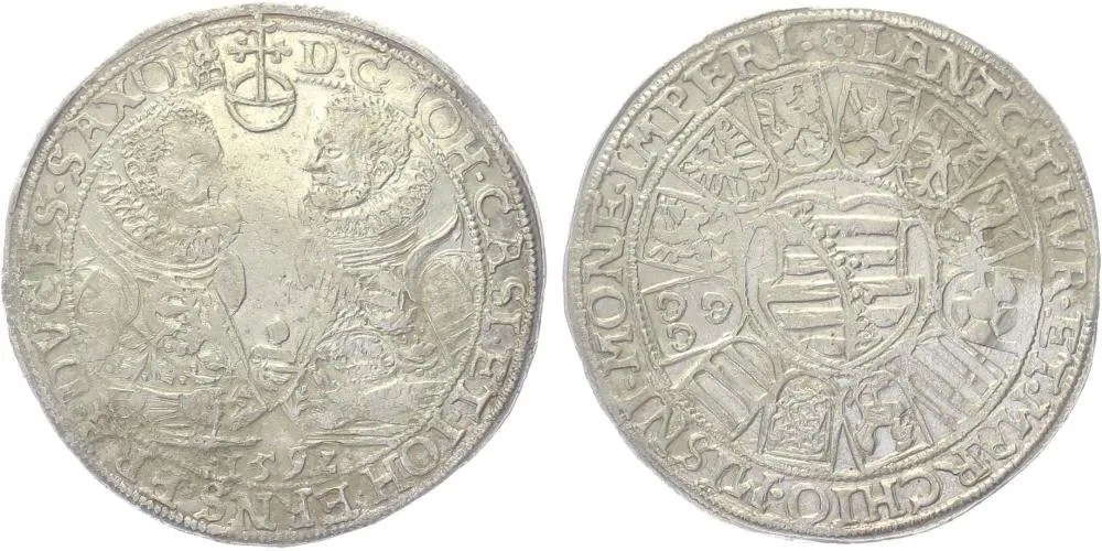 Sasko - Coburg - Eisenach, Johann Casimir a Johann Ernst, 1572 - 1633 — 1