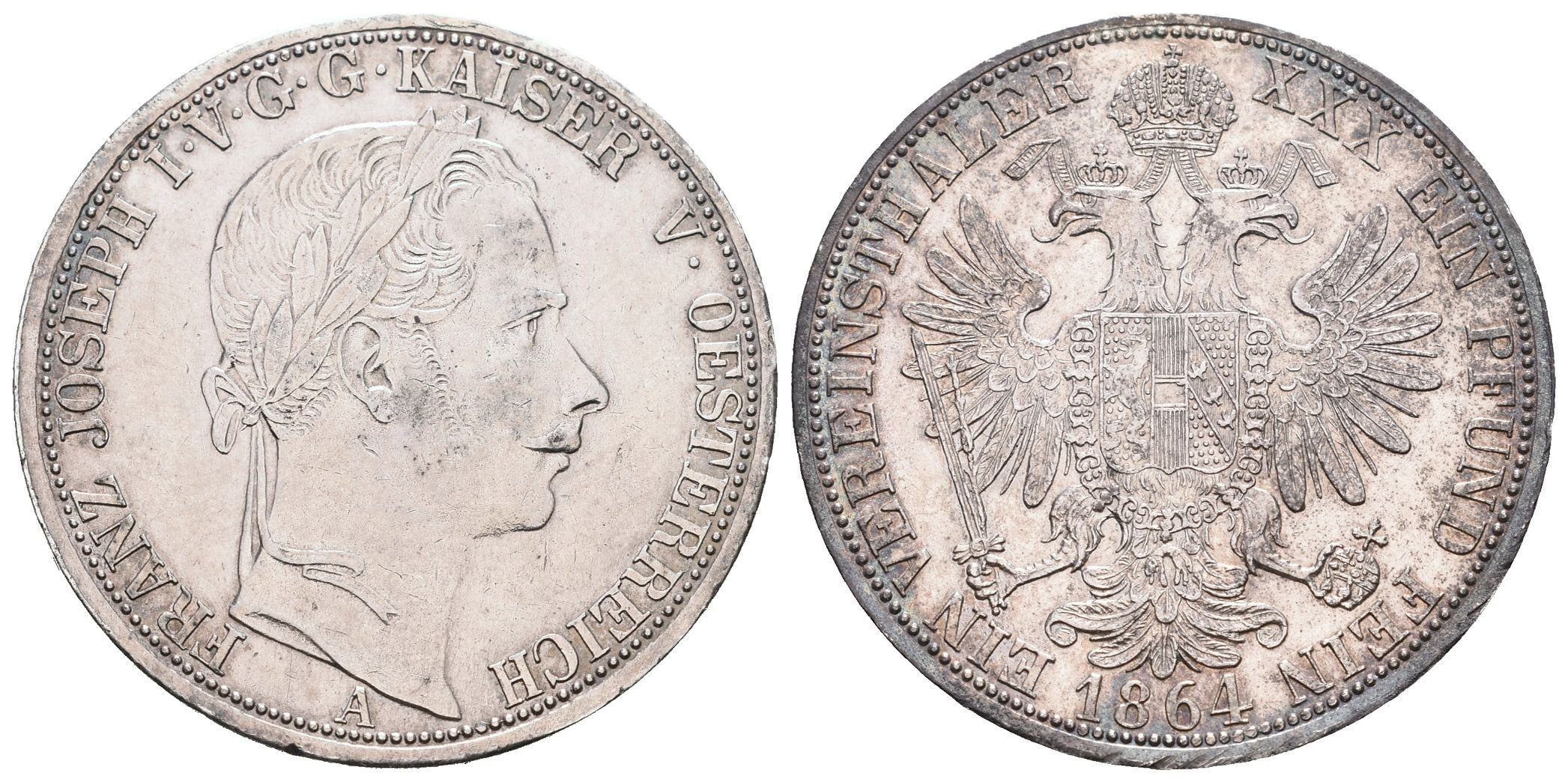 Tolar spolkový 1864 A