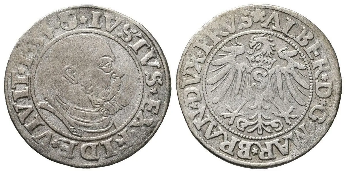 Prusko, Albrecht von Brandenburg, 1525 - 1568 — 1