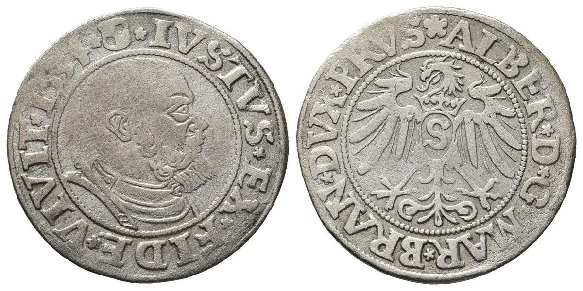 Prusko, Albrecht von Brandenburg, 1525 - 1568 — 1