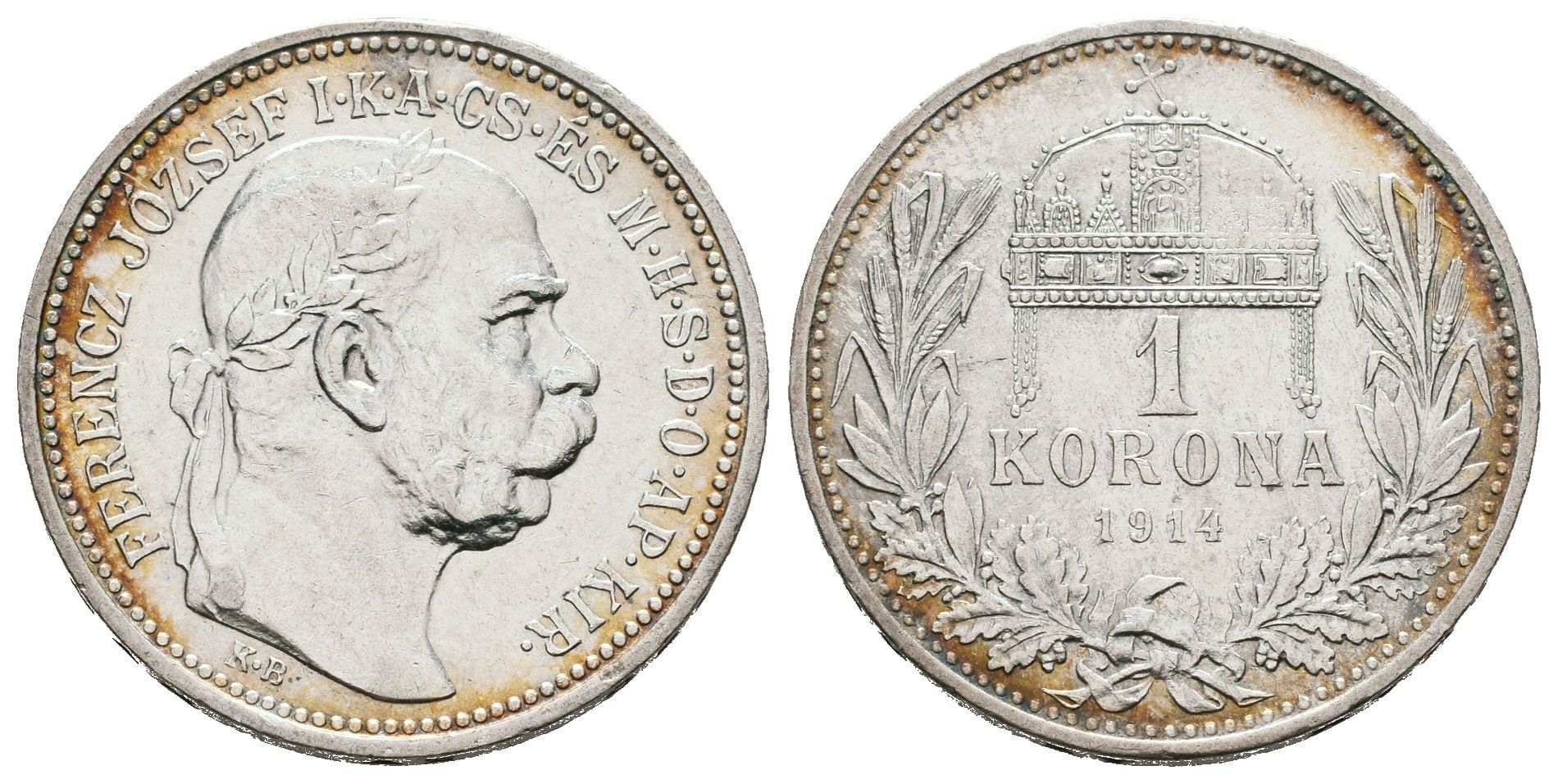 1 Koruna 1914 KB