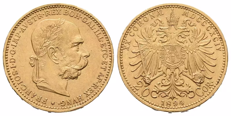 20 Koruna 1894