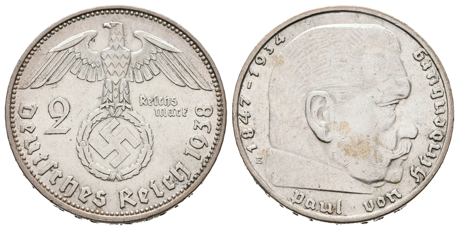 III. říše, 2 Marka 1938 E