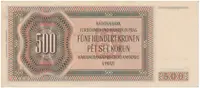 500 Koruna 1942, II. vydání, série Ka, Hej.36a - fotografie 2