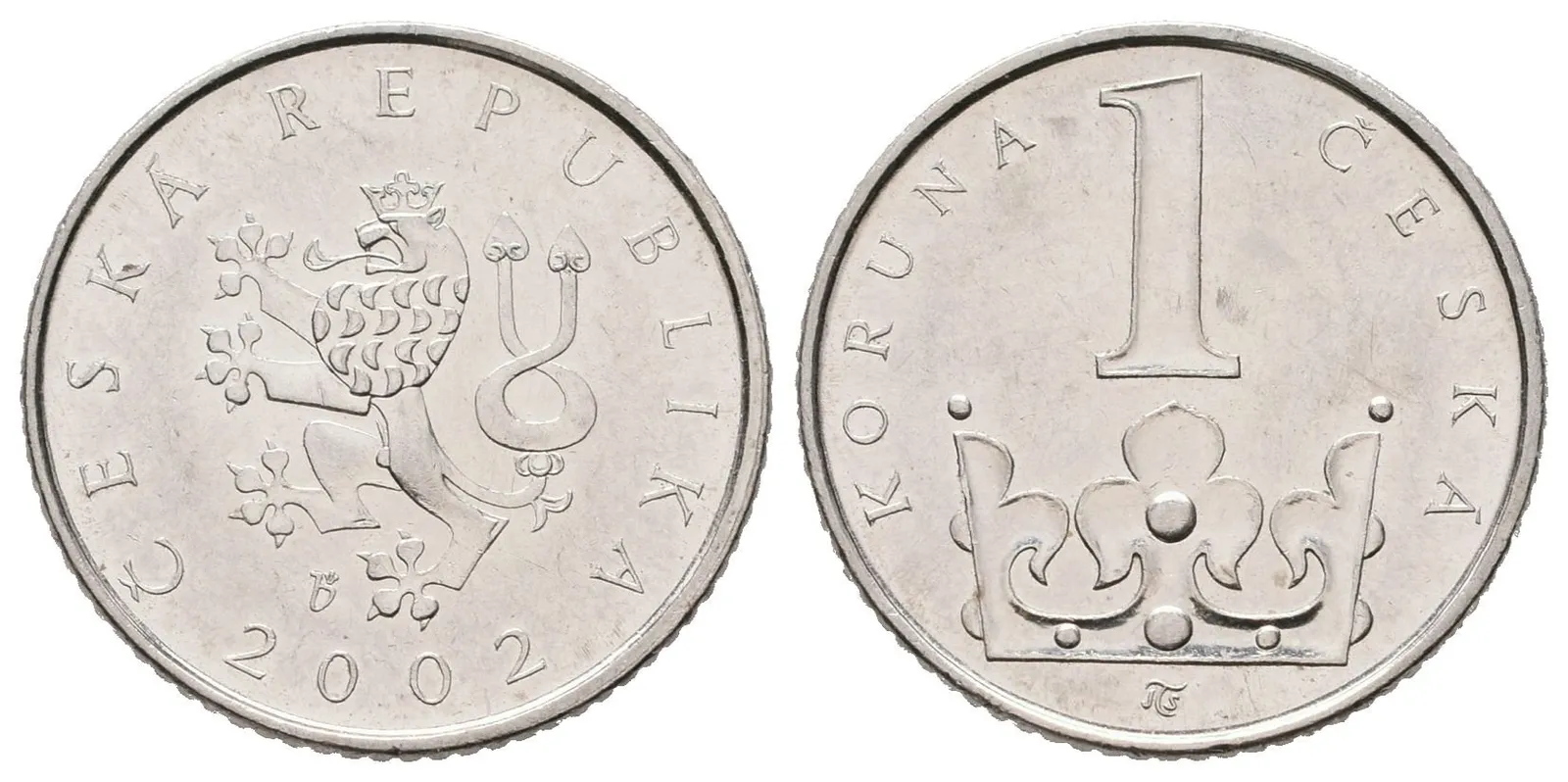 1 Koruna 2002