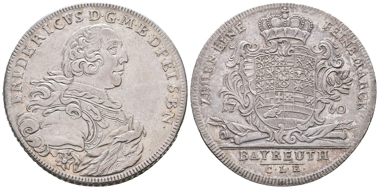 Brandenburg - Bayreuth, Friedrich, 1735 - 1763 — 1
