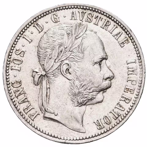 Zlatník 1884, krásná zachovalost, lesk, drobné rysky