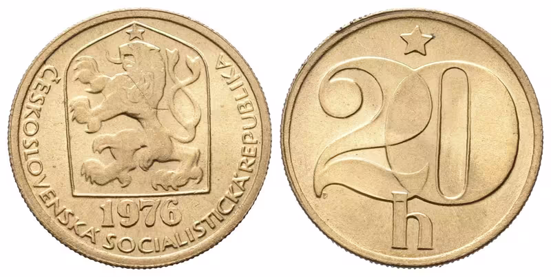 20 Haléř 1976