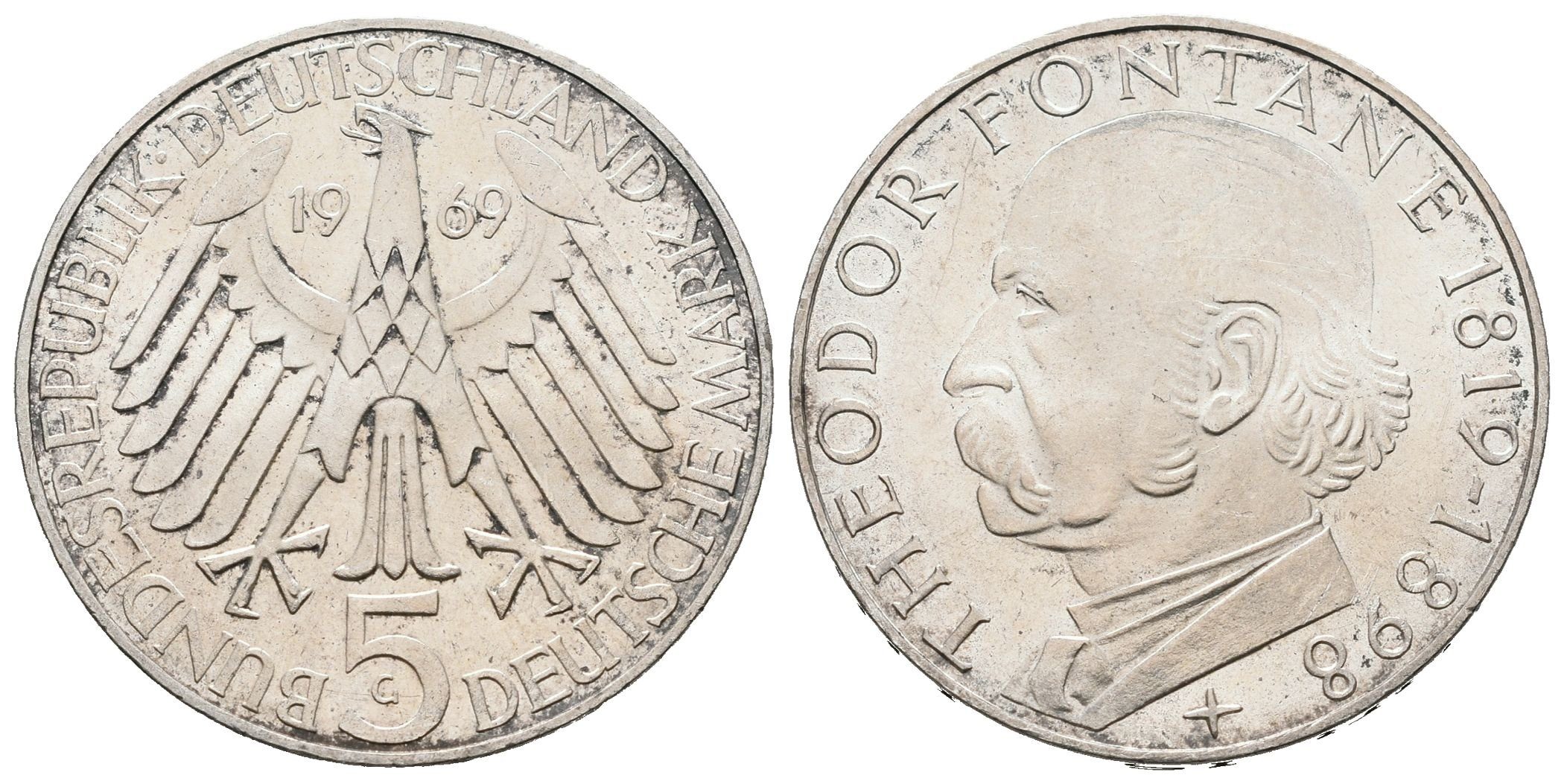SRN, 5 Marka 1969 G - Fontane