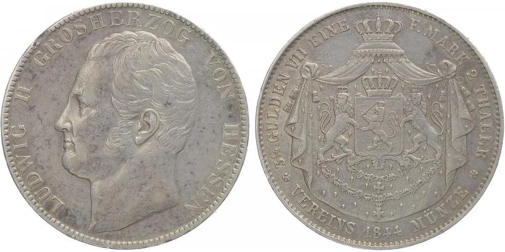 Hessen - Darmstadt, Ludwig II., 1830 - 1848 — 1
