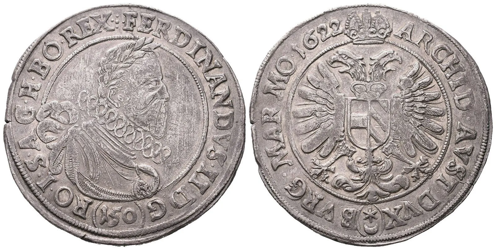 Ferdinand II., 1619 - 1637 (Mince kiprová) — 1