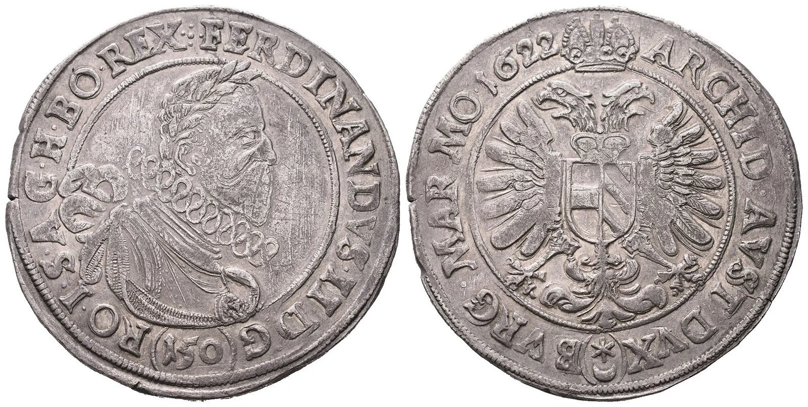 Ferdinand II., 1619 - 1637 (Mince kiprová) — 1