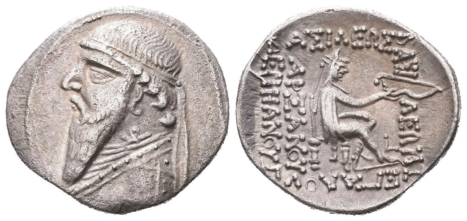 Parthové, Mithradates II., 123 - 88 př. Kr. — 1