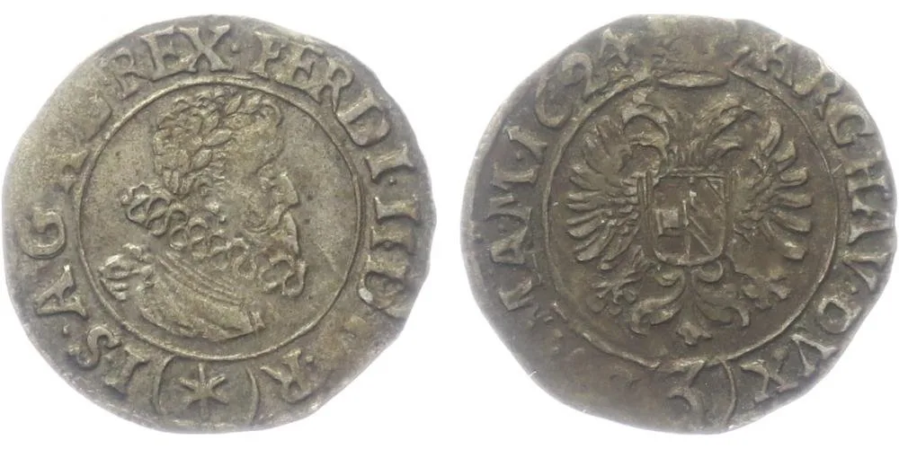 Ferdinand II., 1619 - 1637 (Mince dobrého zrna) — 1