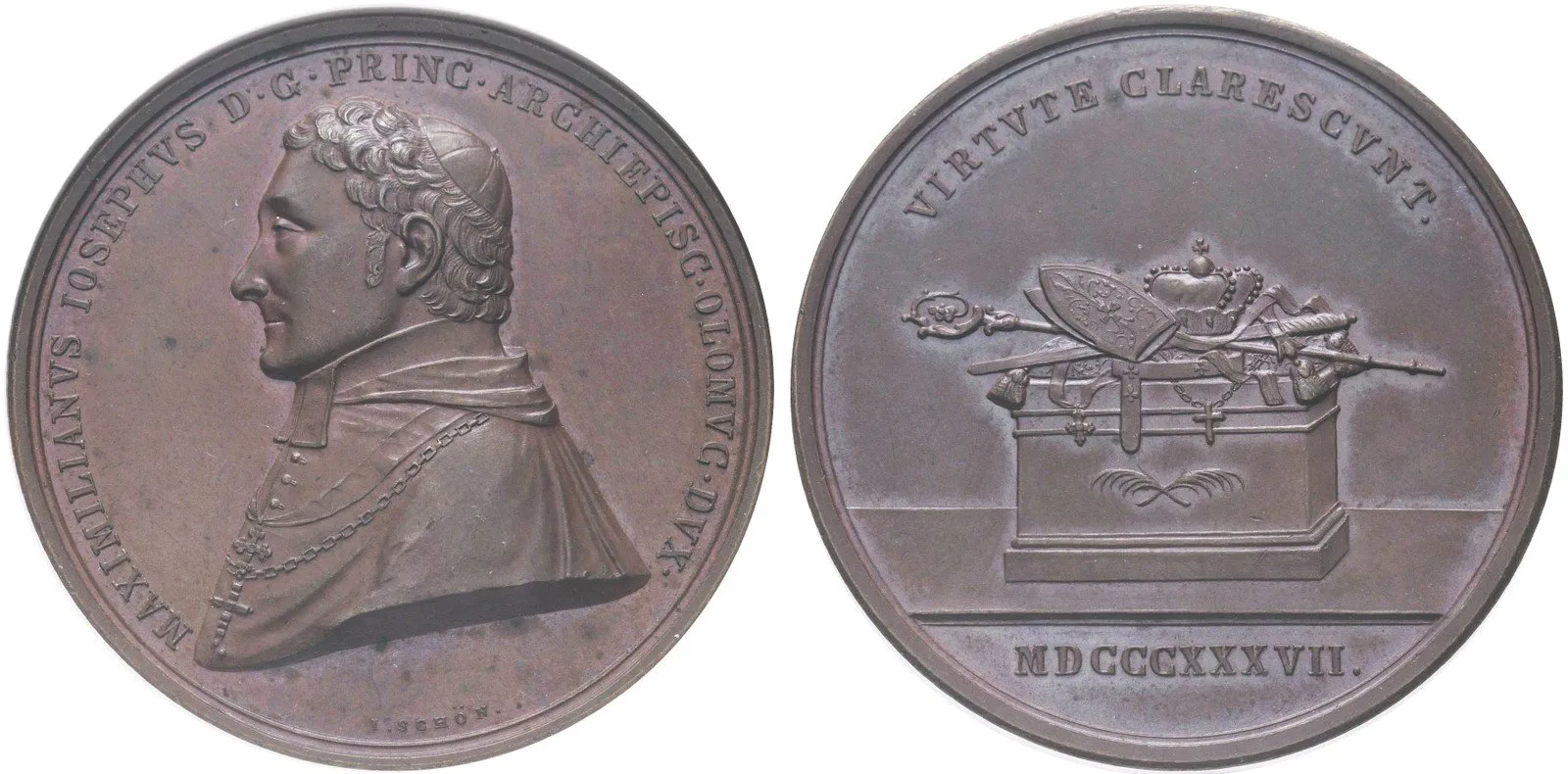 Olomouc - arcibiskupství, Maximilian Josef von Somerau-Beckh, 1837 - 1853 — 1