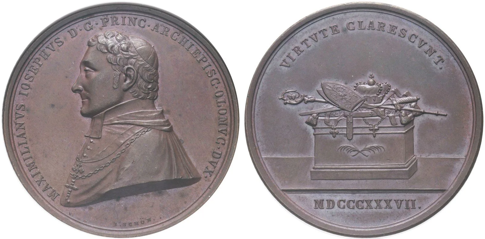 Olomouc - arcibiskupství, Maximilian Josef von Somerau-Beckh, 1837 - 1853 — 1