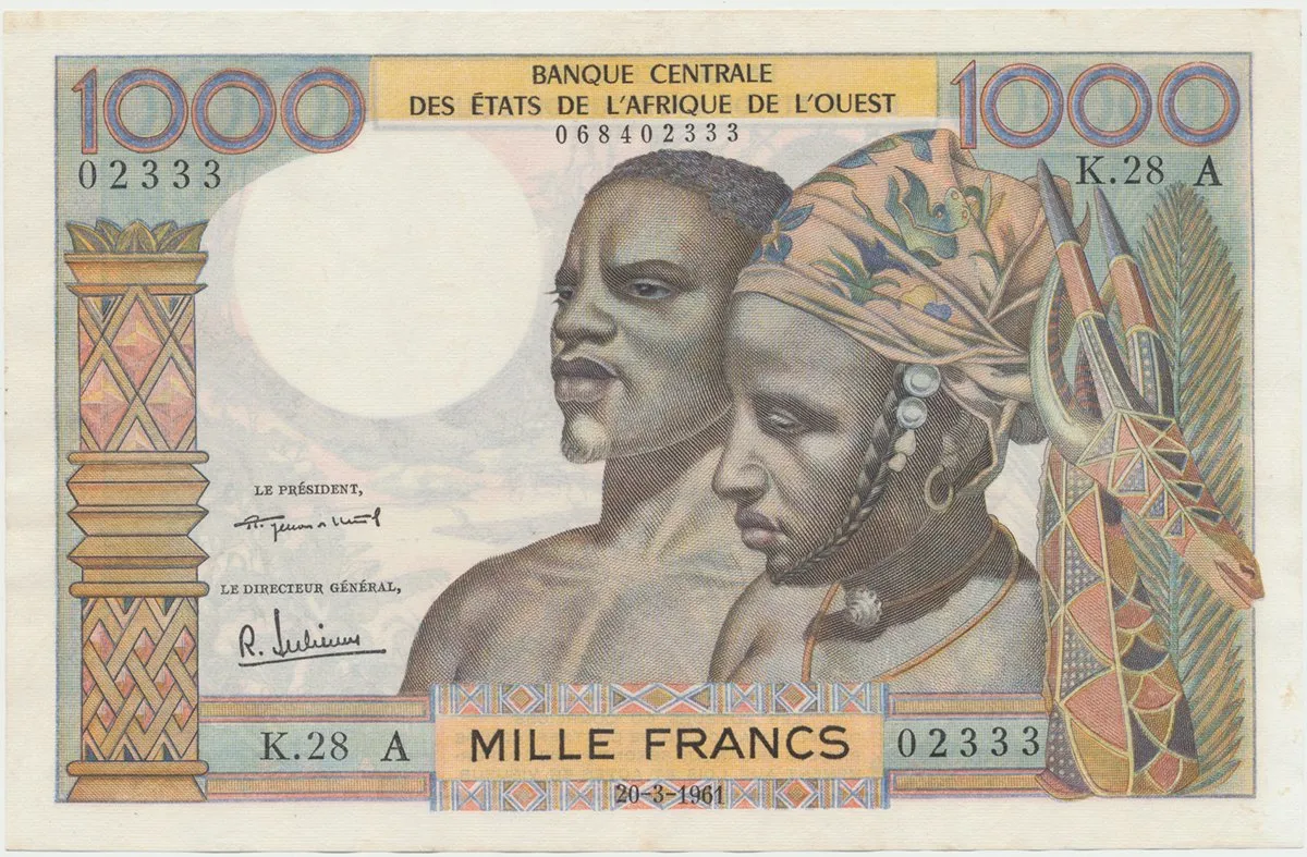 Západoafrické státy - West African States — 1