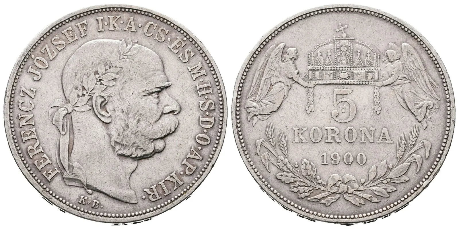 5 Koruna 1900 KB