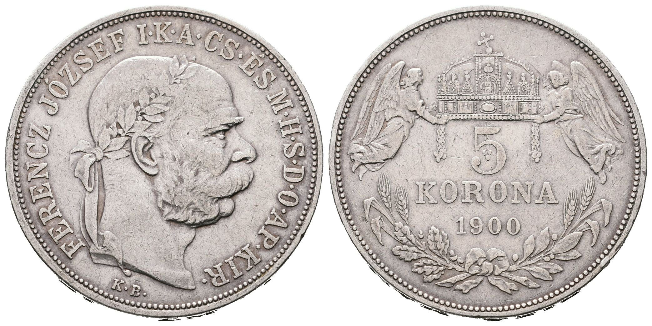 5 Koruna 1900 KB