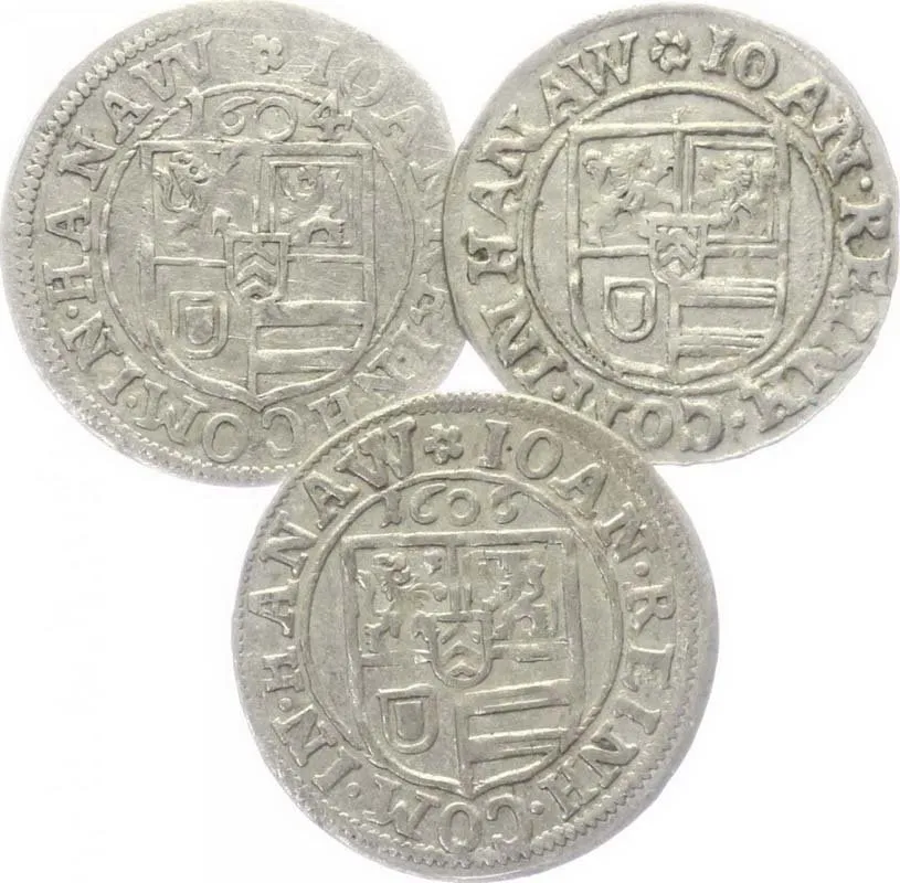 Hanau - Lichtenberg, Johann Reinhard, 1599 - 1625 — 1