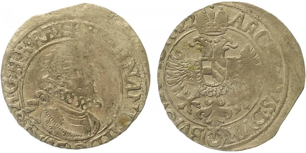 Ferdinand II., 1619 - 1637 (Mince kiprová) — 1