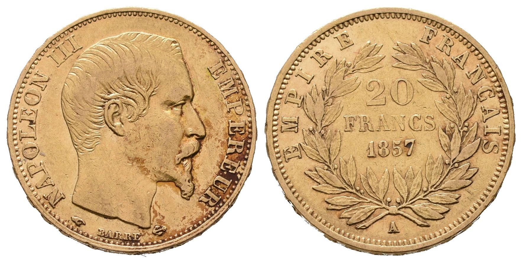Francie, 20 Frank 1857 A