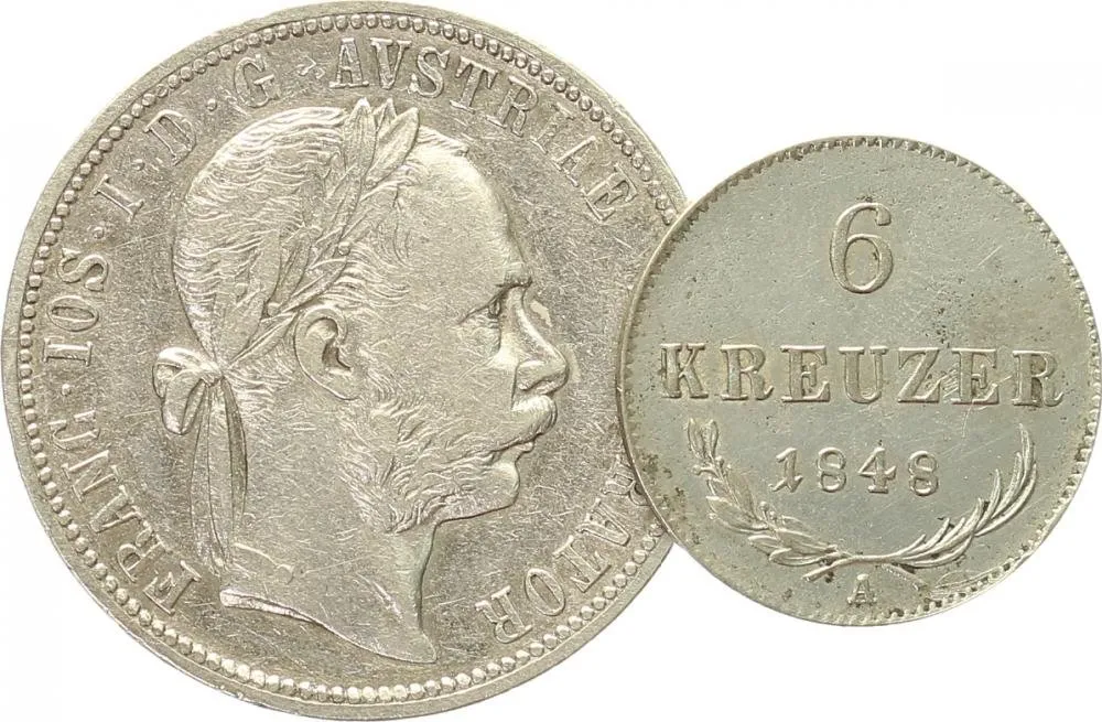 Rakouská a spolková měna, 1857 - 1892 — 1