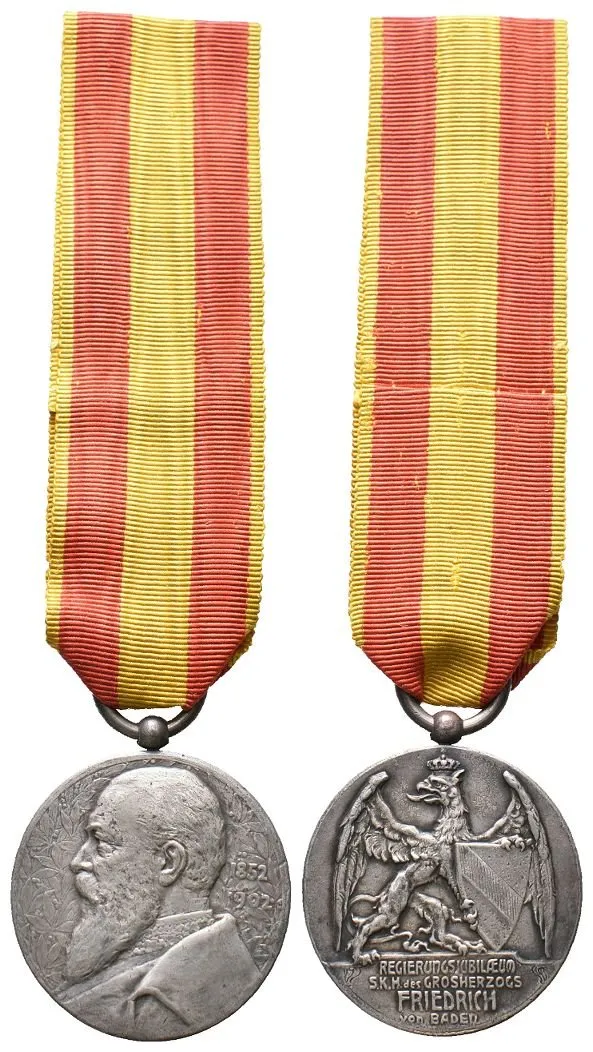 Baden, Jubilejní medaile 1902
