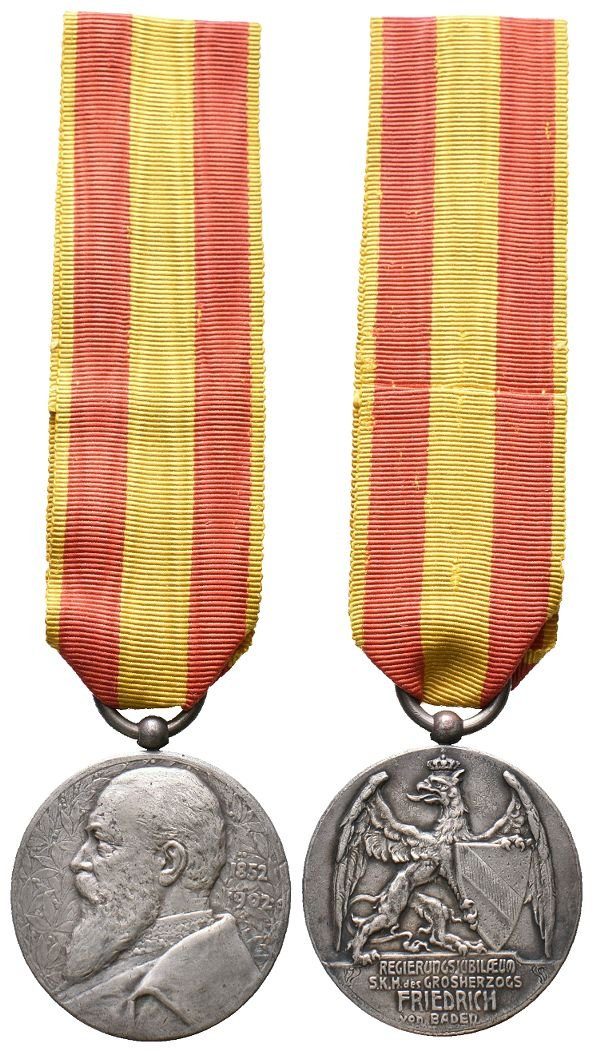 Baden, Jubilejní medaile 1902