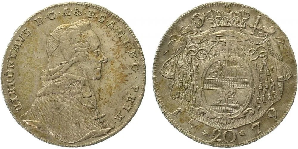 Salzburg - arcibiskupství, Hyeronymus Colloredo, 1772 - 1803 — 1